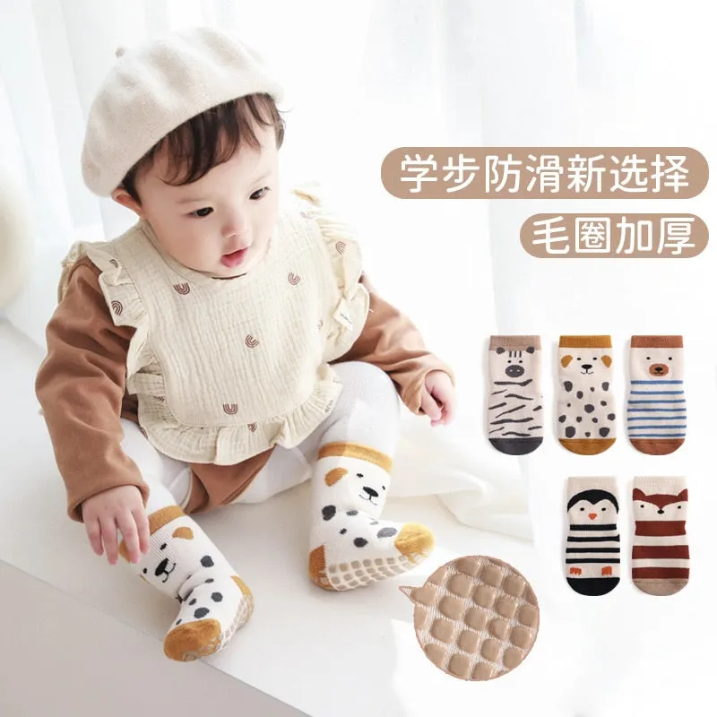 Baby Socks/ Children Toddler Rubber Bottom Socks