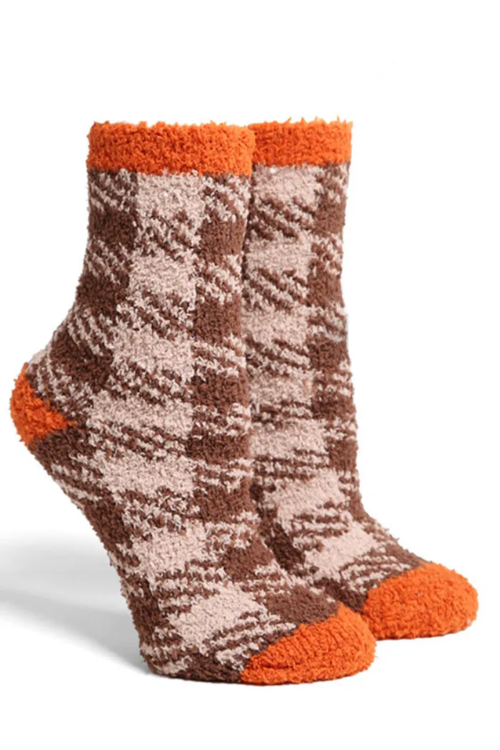 Buffalo Check Patterned Luxury Soft Socks
