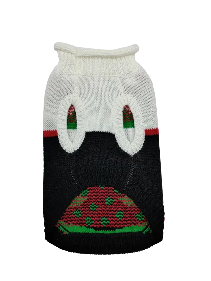 Christmas Petstop Dog Jumper - Xmas Tree Navy