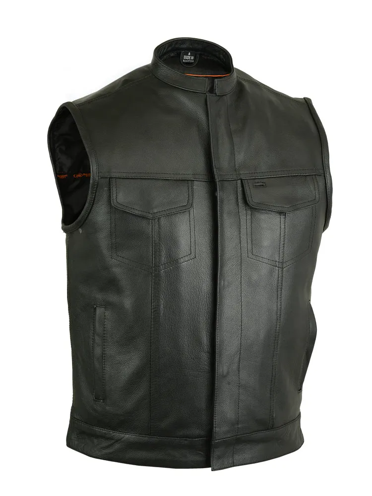 Daniel Smart Upgraded Style Gun Pockets, Hidden 10'' Gun Metal Zipper, Side