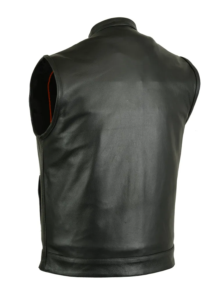 Daniel Smart Upgraded Style Gun Pockets, Hidden 10'' Gun Metal Zipper, Side