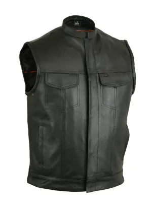 Daniel Smart Upgraded Style Gun Pockets, Hidden 10'' Gun Metal Zipper, Side