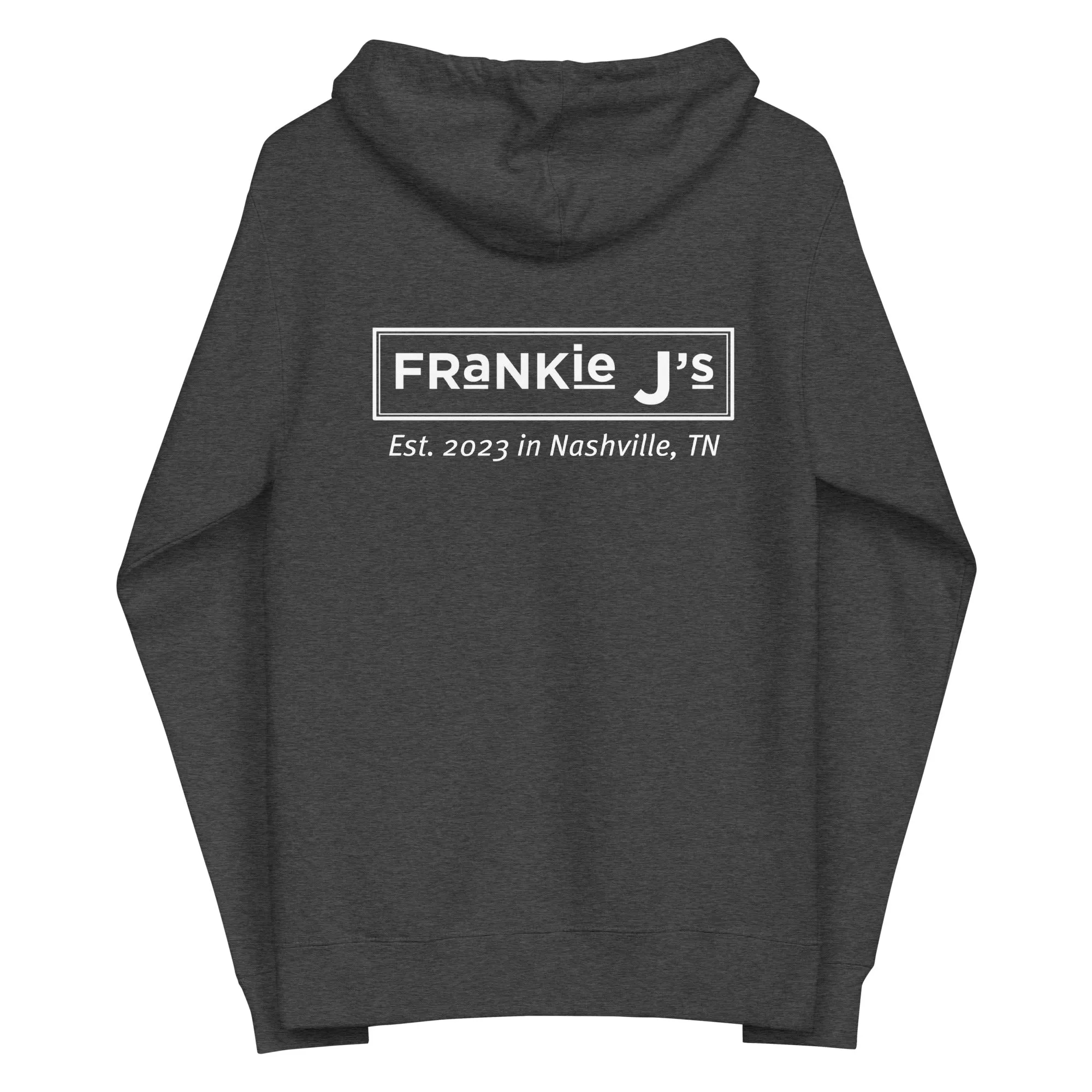 Frankie J’s Unisex Zip Up Hoodie
