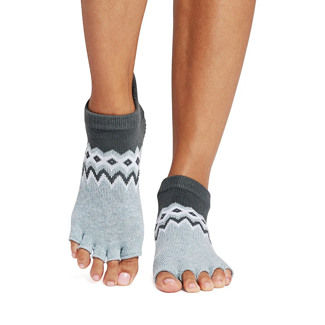 Half Toe Low Rise Grip Socks