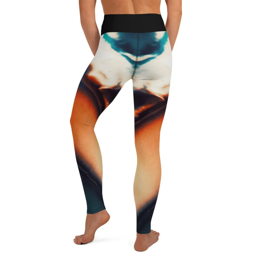 Harmonic Reverence ~ High-Waist Leggings