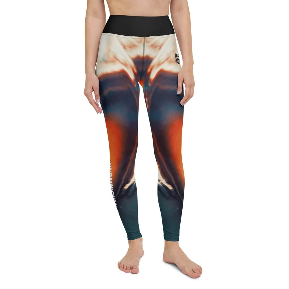 Harmonic Reverence ~ High-Waist Leggings