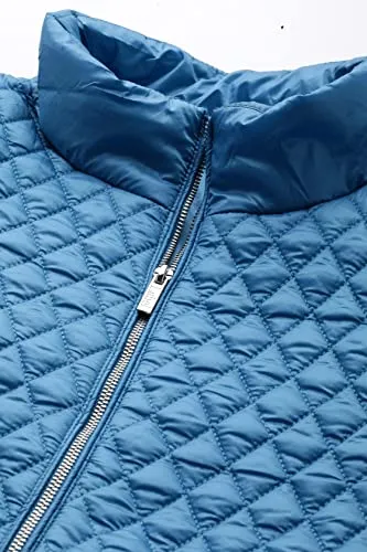 Label RITU KUMAR Blue Solid Puffer Jacket