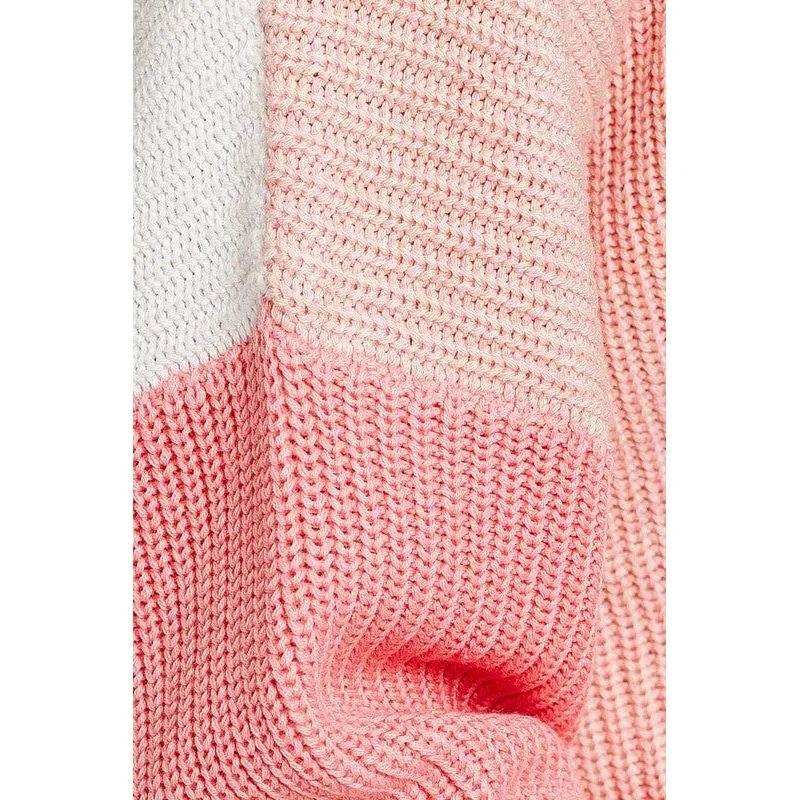 Love in the Air Color Block Oversize Sweater