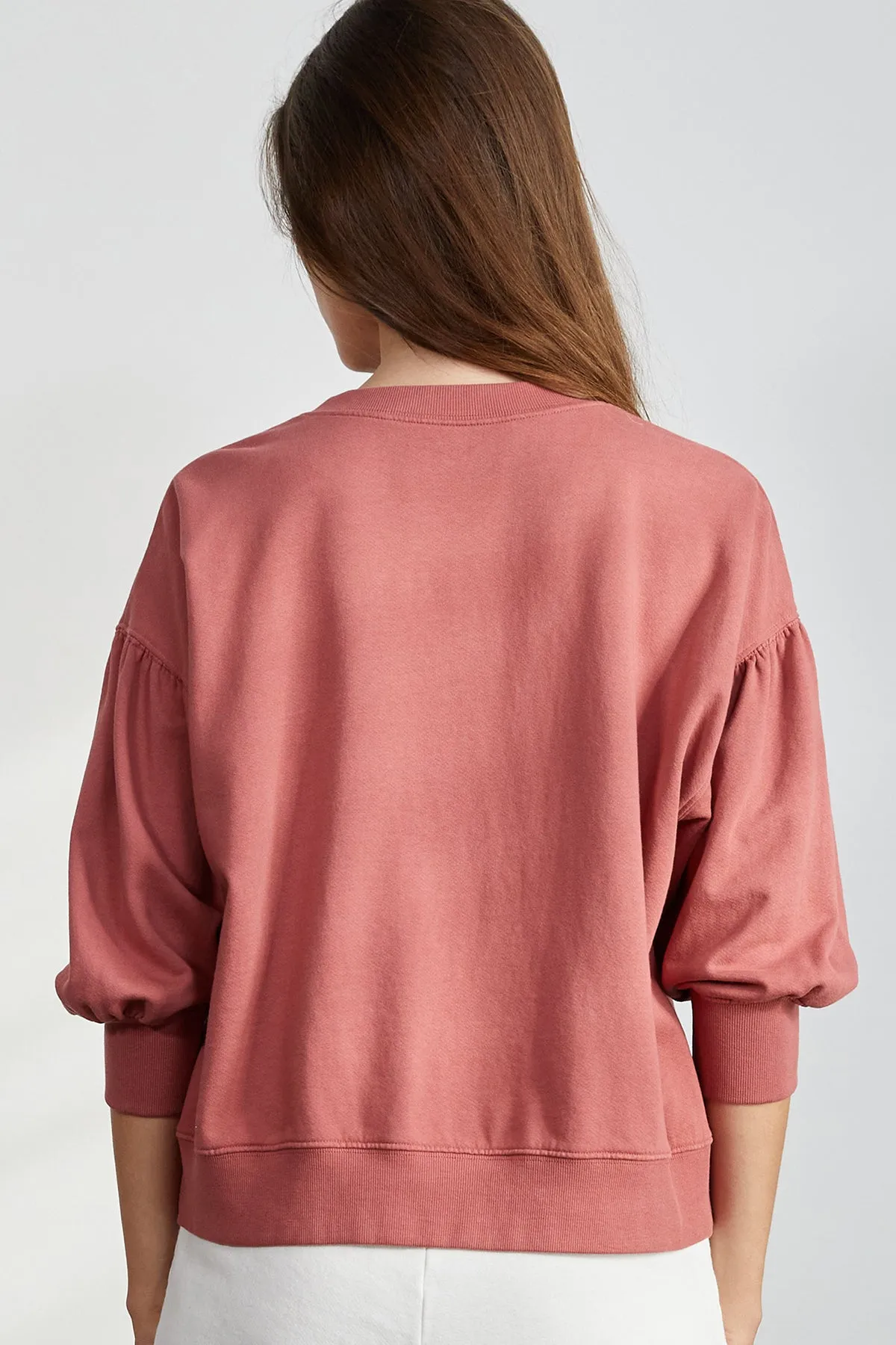 MAUREEN 3/4 SLEEVE SWEATSHIRT
