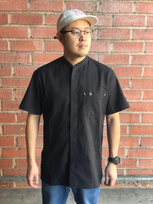 Metier Short-Sleeve Work Shirts - M - Black