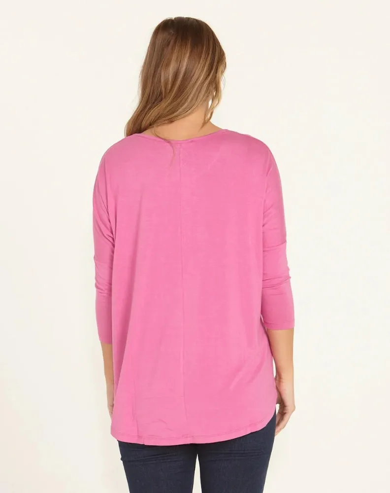 Milan Top - Winter Pink