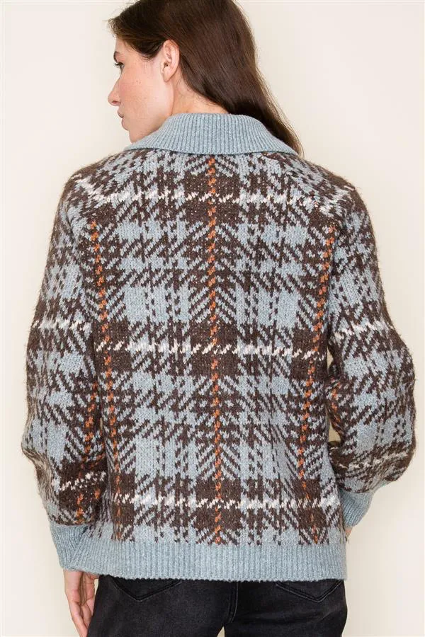 Morgan Printed Sweater Jackets - 2 Colors! - FINAL SALE