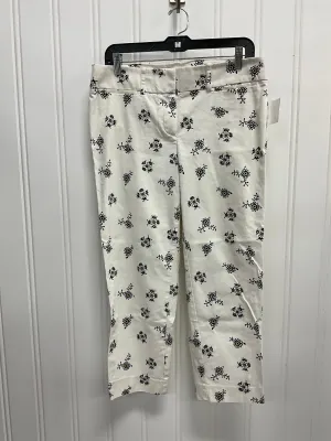 Pants Other By Loft In Floral Print, Size: 8