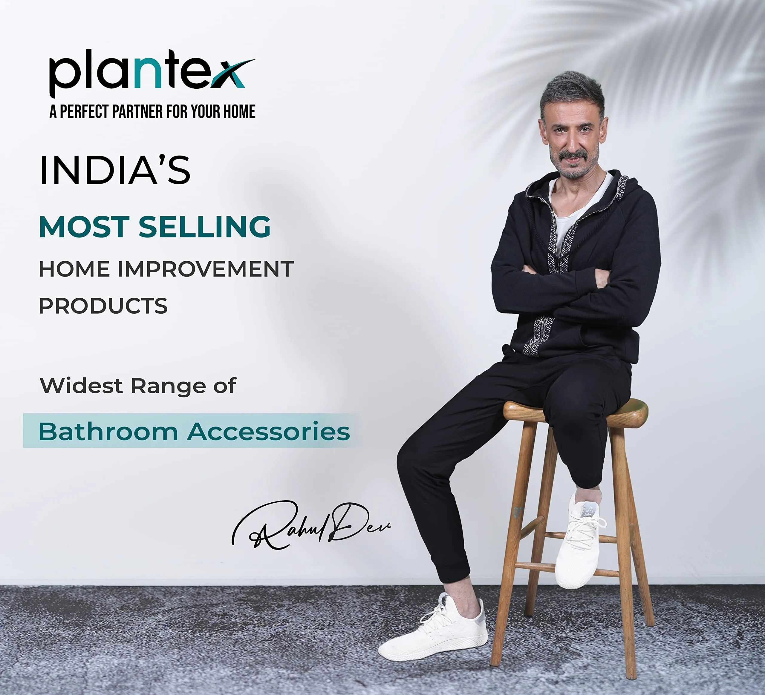 Plantex Classic Stainless Steel Folding Towel Rack for Bathroom | Towel Stand | Towel Hanger | Bathroom Accessories (24 Inch-Chrome)