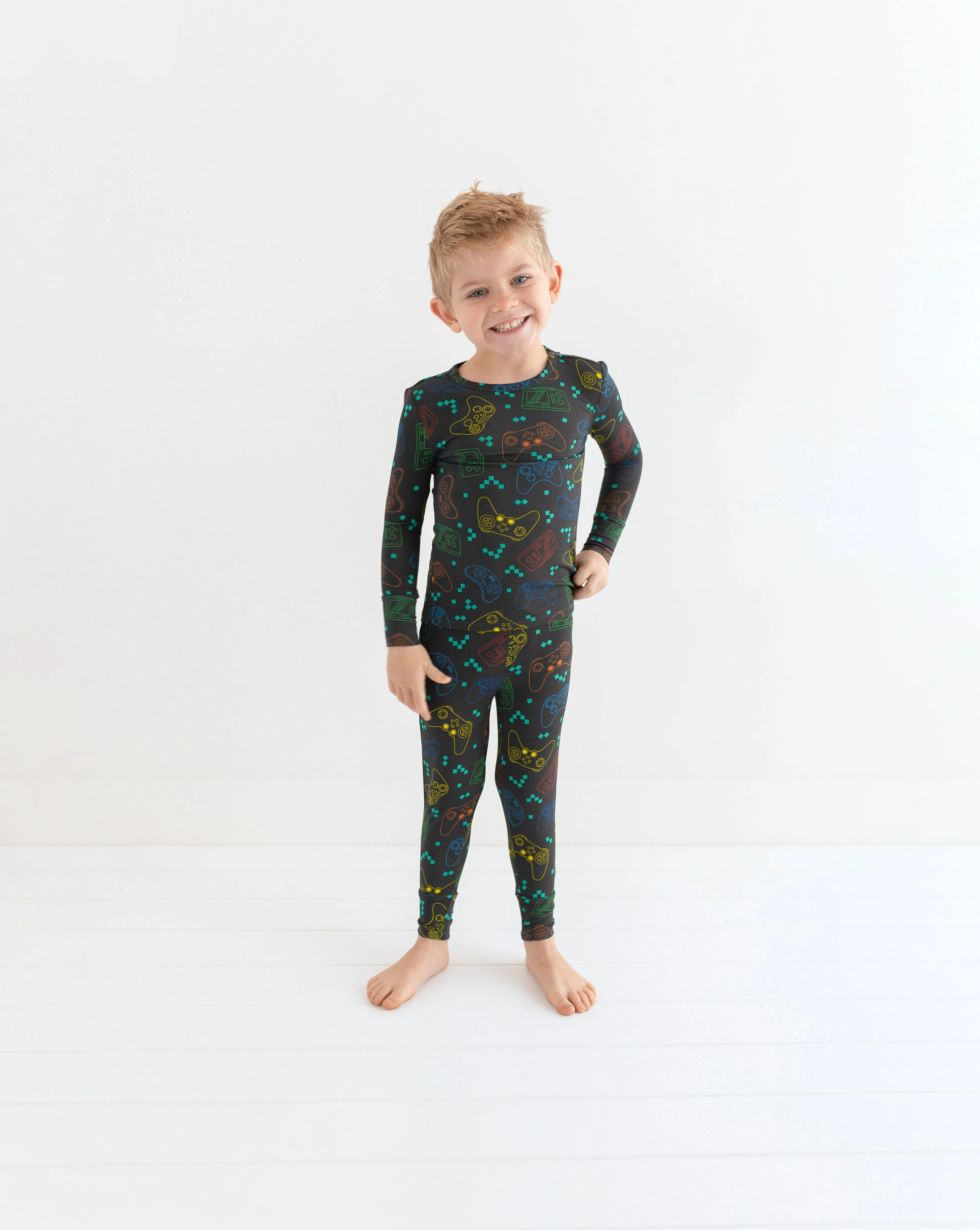 POS Player One Long Sleeve Basic Pajama Gamer