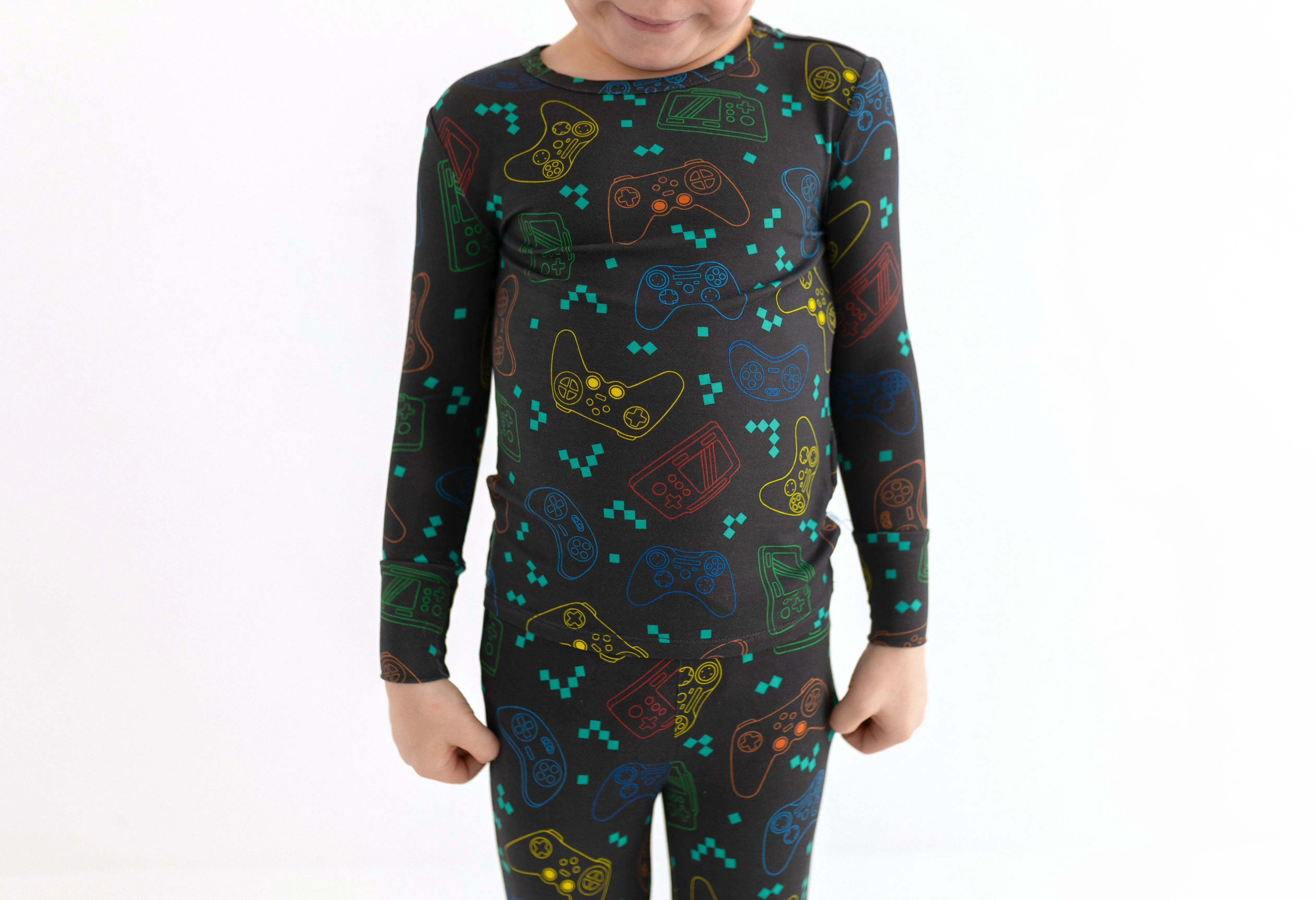 POS Player One Long Sleeve Basic Pajama Gamer
