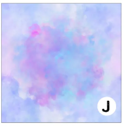 Printed Vinyl & HTV Cotton Candy Patterns 12 x 12 inch sheet