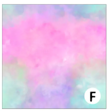Printed Vinyl & HTV Cotton Candy Patterns 12 x 12 inch sheet