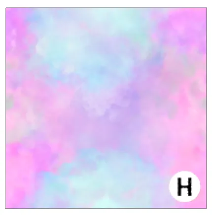 Printed Vinyl & HTV Cotton Candy Patterns 12 x 12 inch sheet