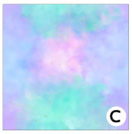 Printed Vinyl & HTV Cotton Candy Patterns 12 x 12 inch sheet