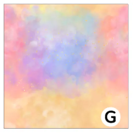 Printed Vinyl & HTV Cotton Candy Patterns 12 x 12 inch sheet