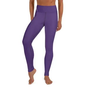 Purple SS Premium Standard ~ High-Waist Leggings