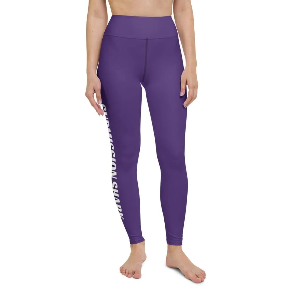 Purple SS Premium Standard ~ High-Waist Leggings