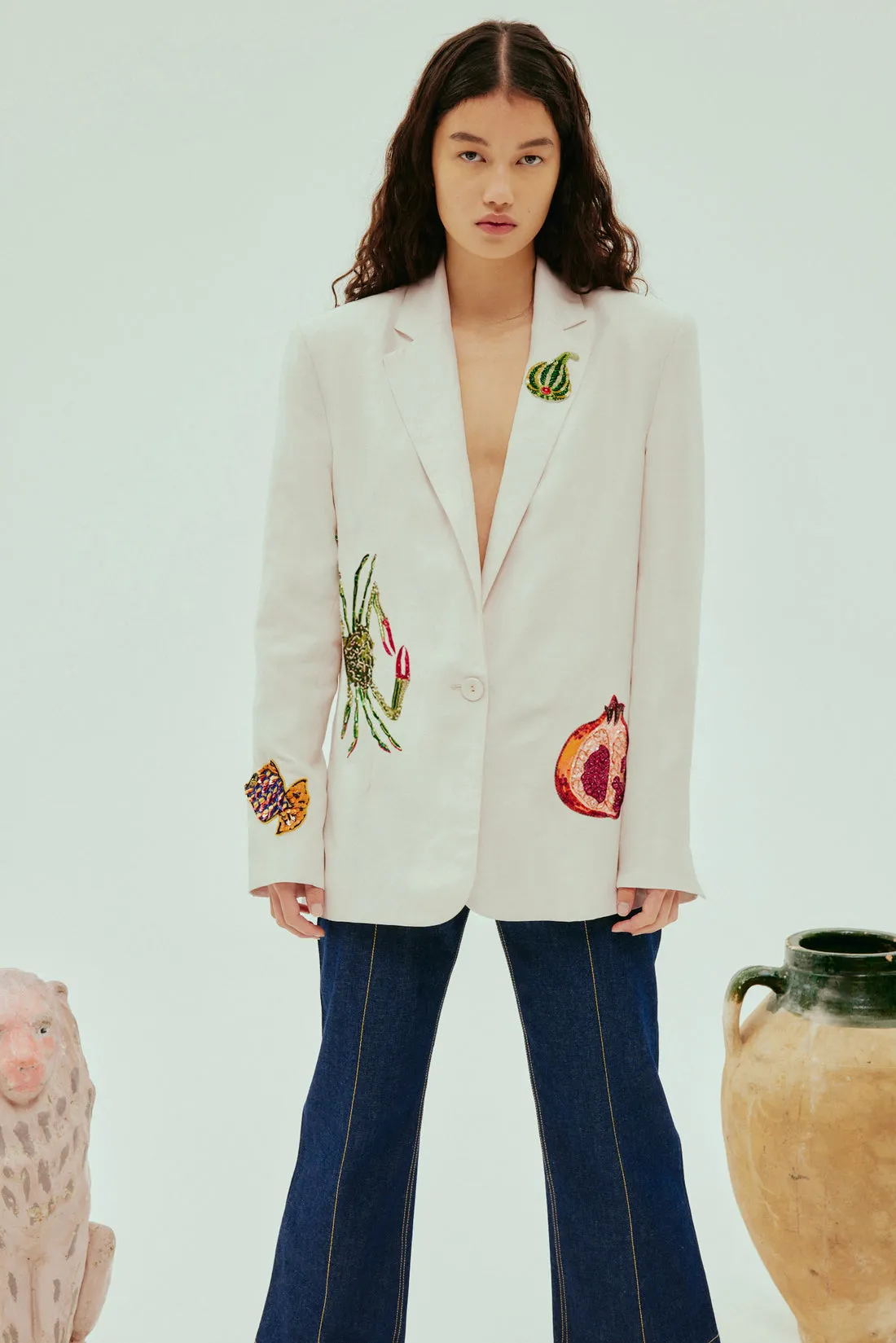 SEB EMBELLISHED BLAZER