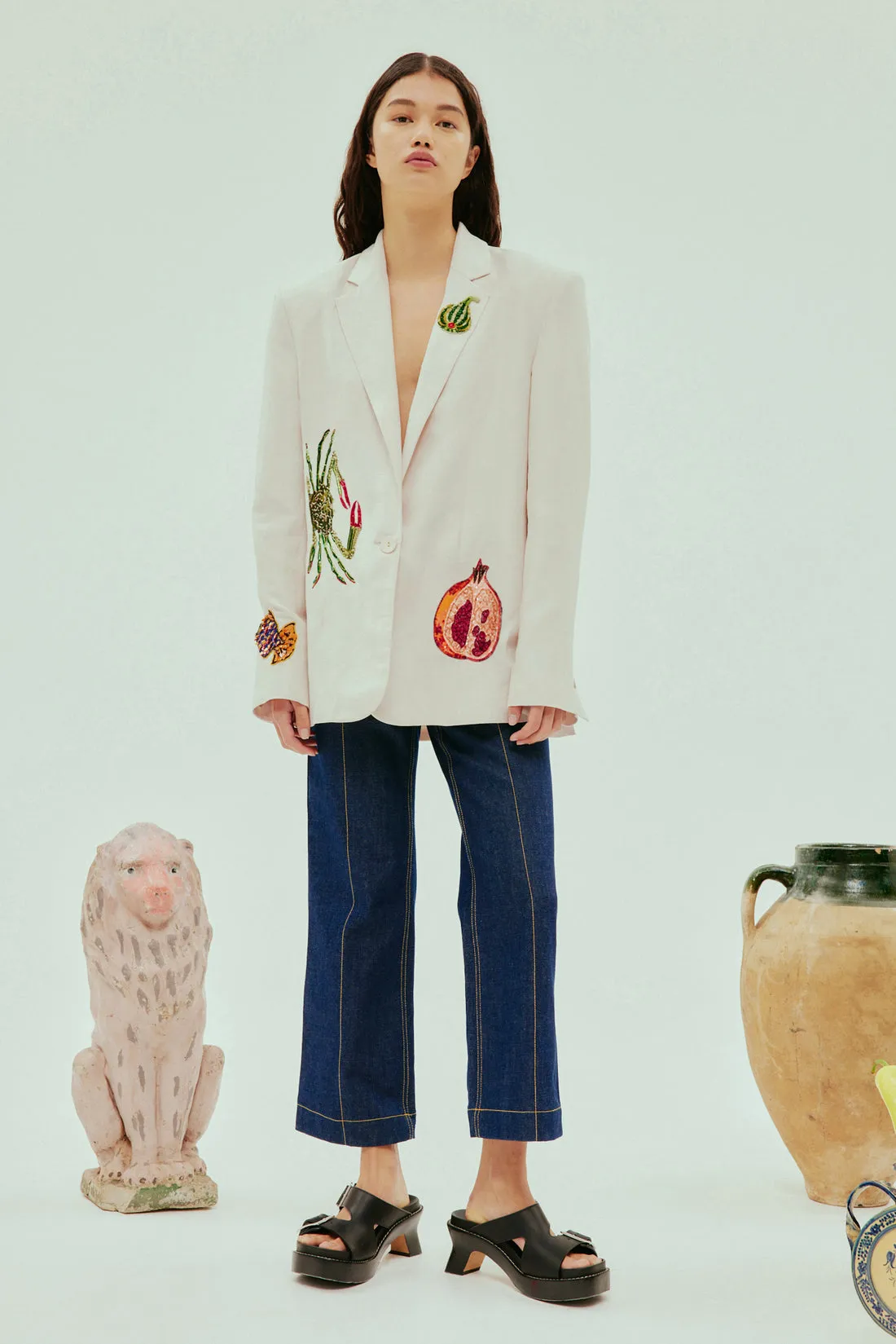 SEB EMBELLISHED BLAZER
