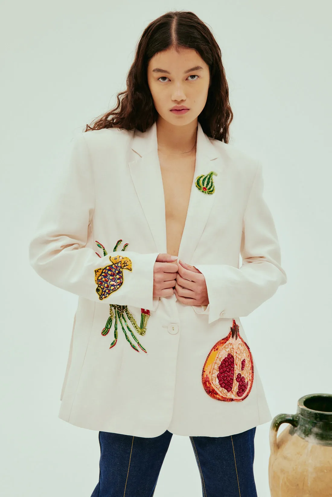 SEB EMBELLISHED BLAZER