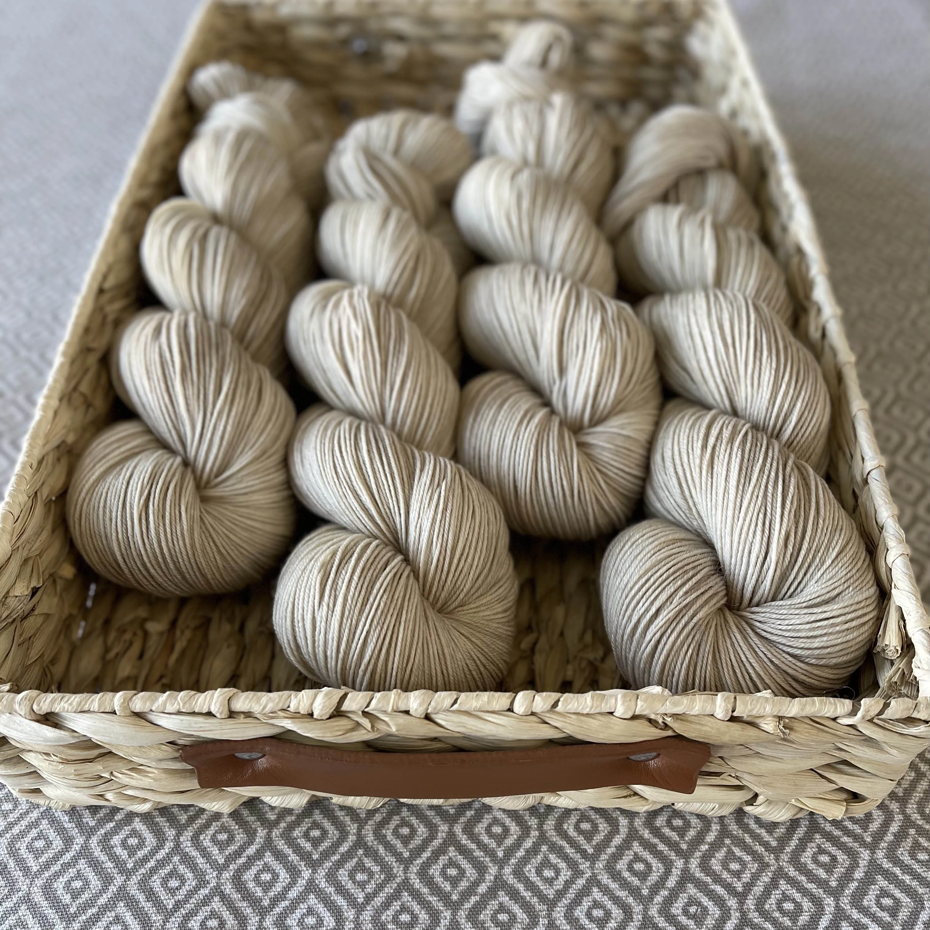 Simply Sock Yarn - Sand Semi Solid