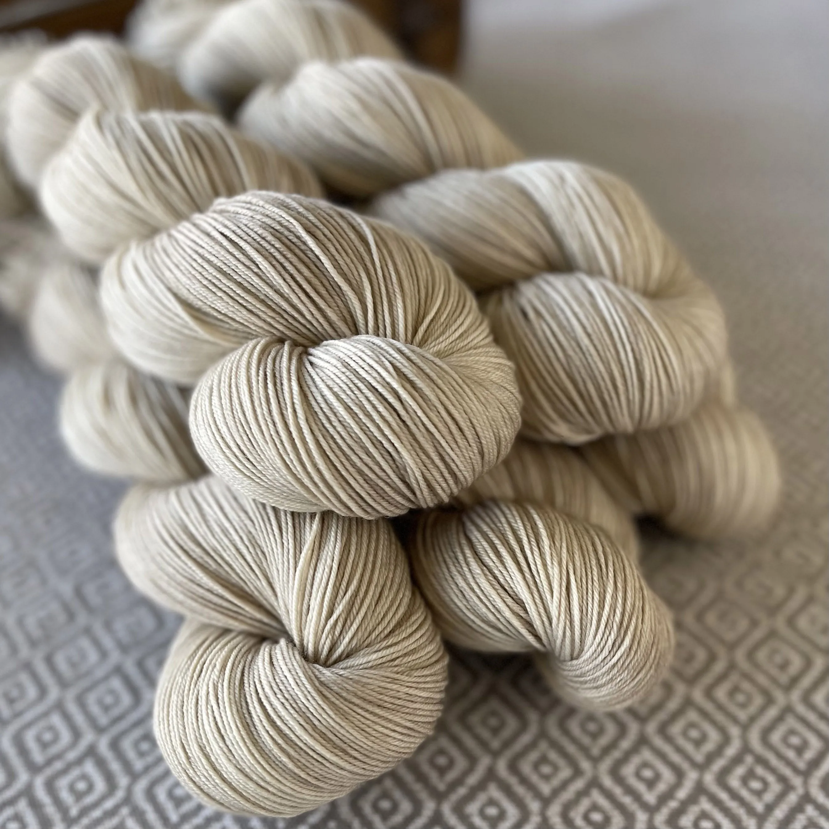 Simply Sock Yarn - Sand Semi Solid
