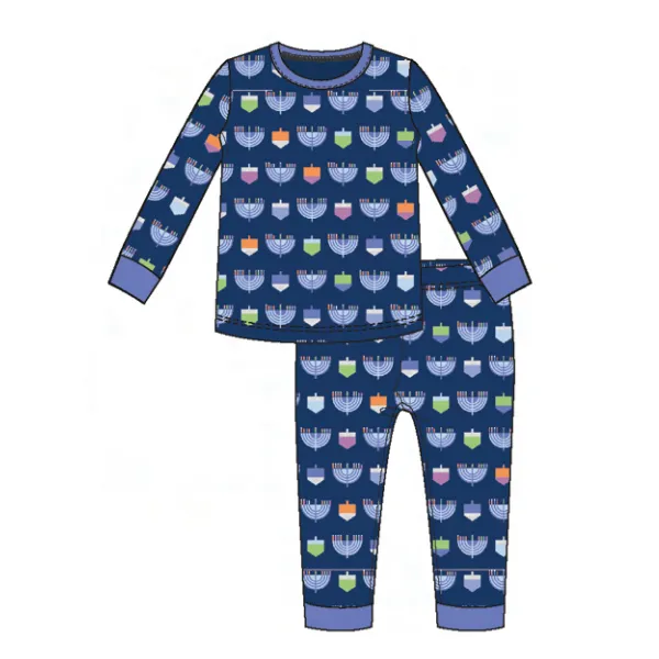 Spin Me Right Around Modal Long Sleeve Pajamas