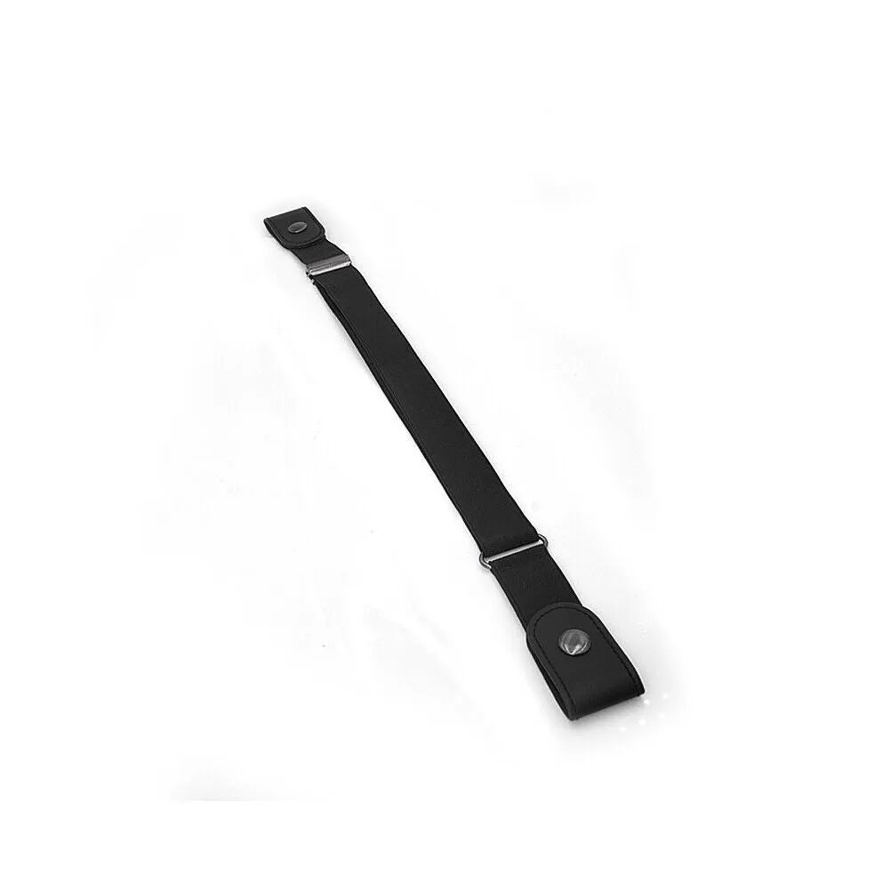 US 2-4 Pack Buckle Free Elastic Belt Women Men Comfortable Adjustable Invisible