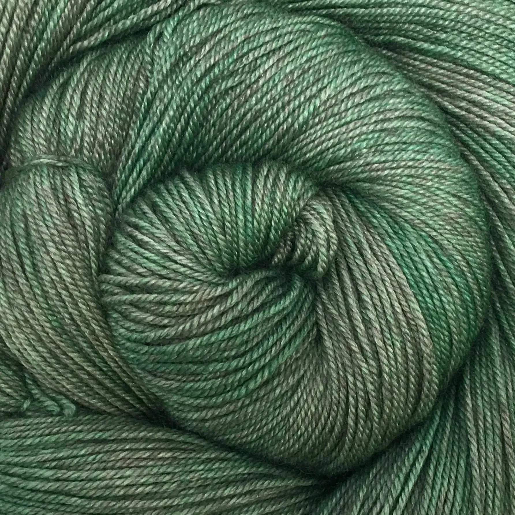 Yakity Yak Fingering Weight Yarn - Seafoam Semi Solid
